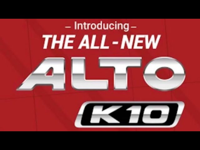 K10 Logo Mangaluru: All New Maruti Suzuki Alto K10 Unveiled At Mandovi