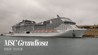 MSC Grandiosa full ship tour