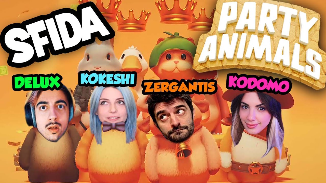 PARTY ANIMALS : Il GIOCO che fa LITIGARE gli AMICI con @KokeshiKaren @oDeluxx @Zergantis