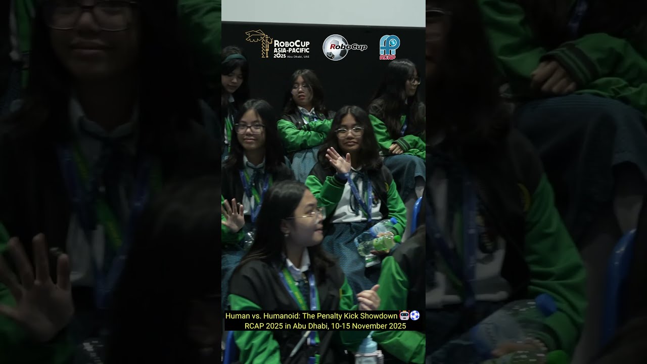 Human vs. Humanoid: The Penalty Kick Showdown 🤖⚽ | RCAP 2025 in Abu Dhabi