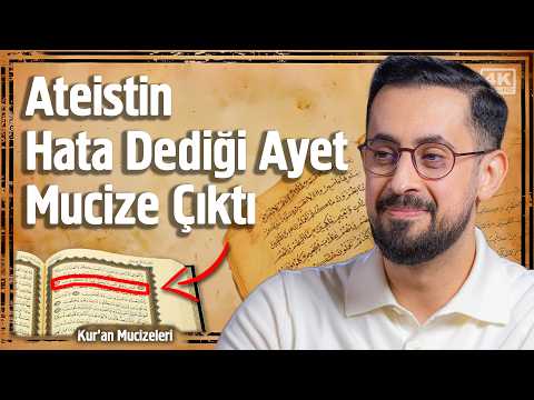 Verse That Atheist Said Was a Mistake Turned Out to Be a Miracle | Mehmet Yıldız @hayalhanem