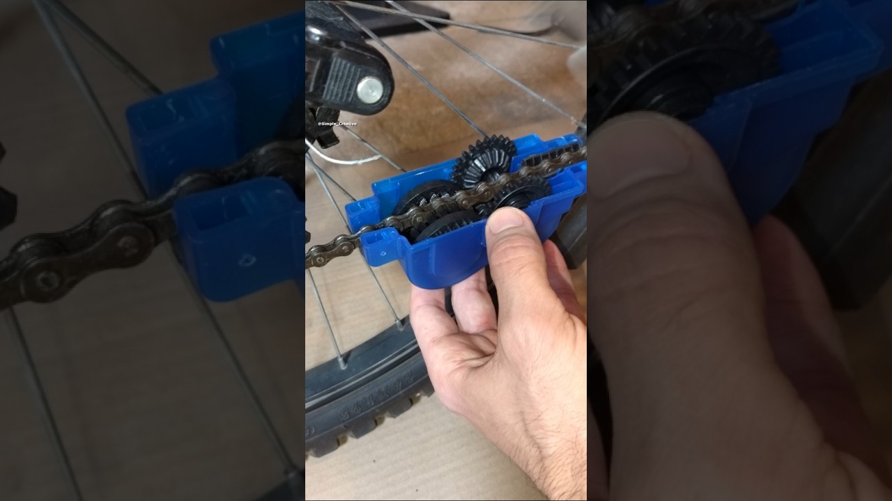 Cyclists, This Bicycle Chain Cleaning Trick Might Come in Handy #bike #cycling #tips #tricks