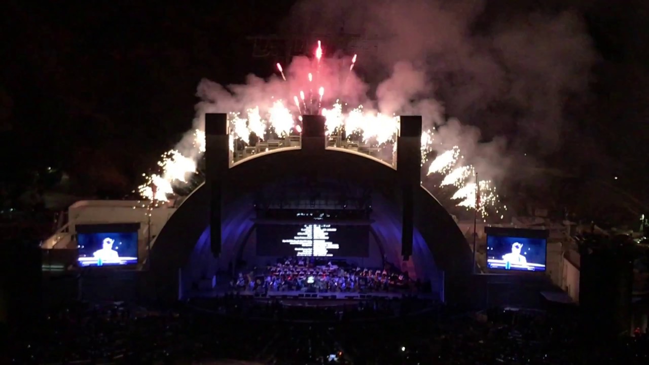 Epilogue and Ending Credits + Fireworks  - La La Land Live In Concert  Hollywood Bowl - 05/26/2017