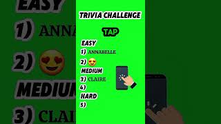 Name a girls name that starts with the letter A. #quiz #riddle #triviachallenge #unitedstates