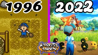 Evolution of Harvest Moon Games ( 1996-2022 )