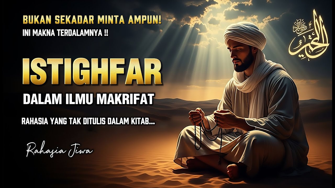 MAKNA RAHASIA ISTIGHFAR DALAM JALAN MAKRIFAT | BUKAN SEKADAR MINTA AMPUN! INI MAKNA TERDALAMNYA 🌌