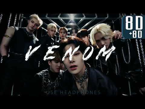 Stray Kids (스트레이 키즈) - 거미줄 (Venom) 【8D+8D 화음강조】┃🎧 USE HEADPHONES!