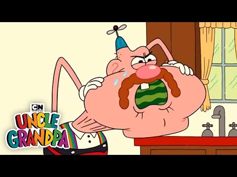 Stuck With A Watermelon I Uncle Grandpa I Cartoon Network