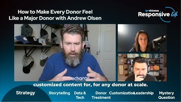 The Responsive Lab Episode 5 Clip: How to Leverage Data & Tech for Personalized Donor Engagement