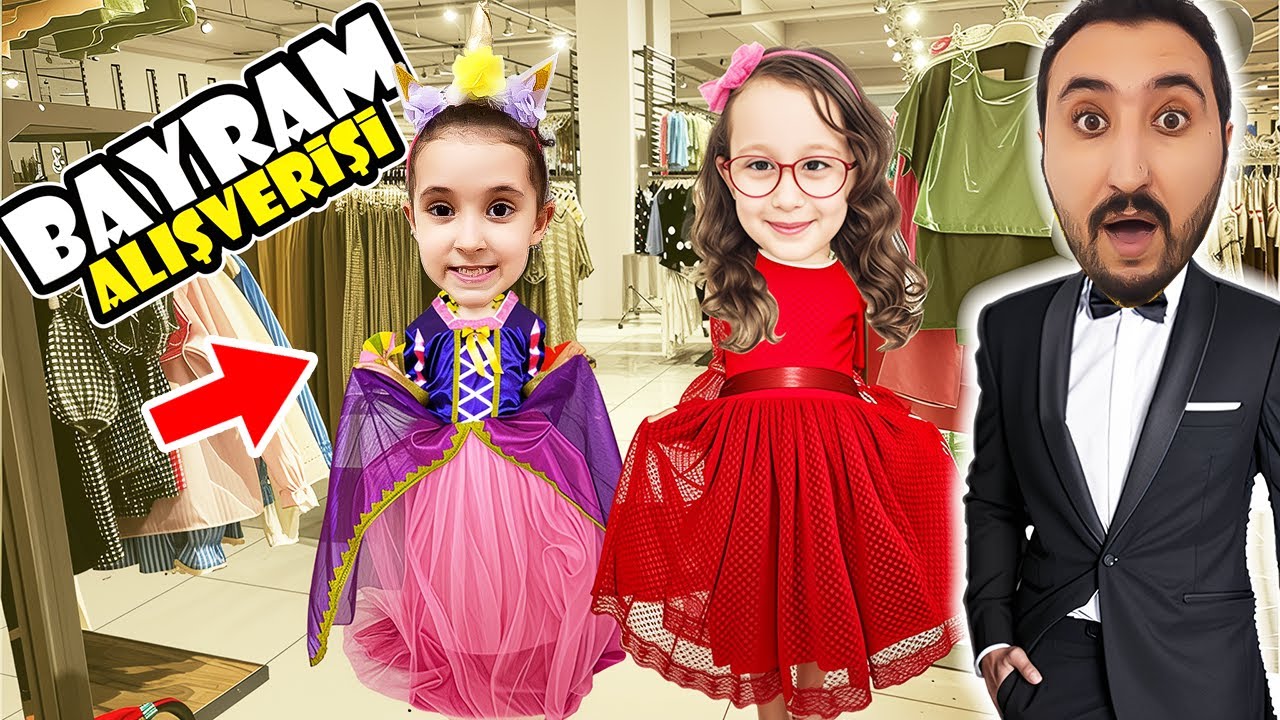 BAYRAM ALIŞVERİŞİ VLOG !! HANGİ KOMBİN GÜZEL OLDU !! BAHAR BANU ALYA ASEL MİRA !!