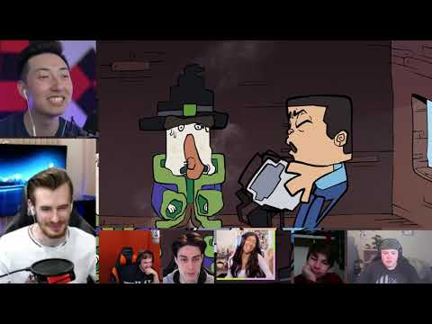Minecraft: Order of the Pick [REACTION MASH-UP]#1631