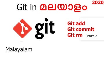 Git in malayalam | Add, Commit, Untrack | Part 2 | മലയാളത്തിൽ ജിറ്റ് github