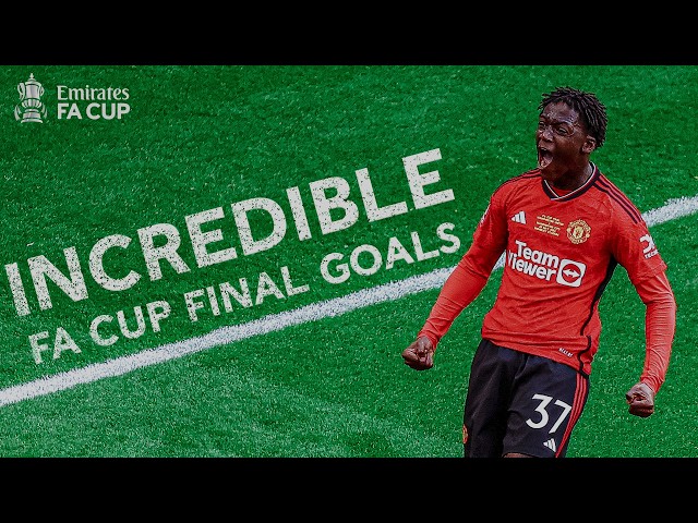 11 Minutes Of Great FA Cup Final Goals - YouTube