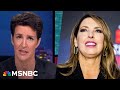 Maddow joins colleagues in objecting to McDaniel for legitimizing Trump attacking democracy