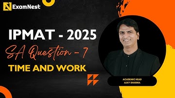 IPMAT 2025 | Question - 7 | QA Solutions | SA | Section - 1 | Time Speed Distance | Intense