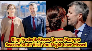 King Frederik & Queen Mary's Heartwarming Moment in Sweden - A Royal Love Story!