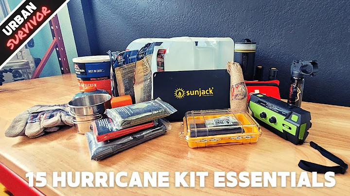 Hurricane Kit Must Haves 🌧️ 15 ESSENTIAL ITEMS for Hurricane Season!