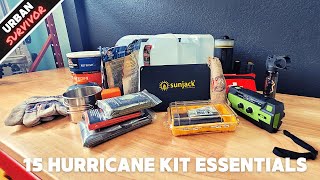 Hurricane Kit Must Haves  15 ESSENTIAL ITEMS for Hurricane Season!