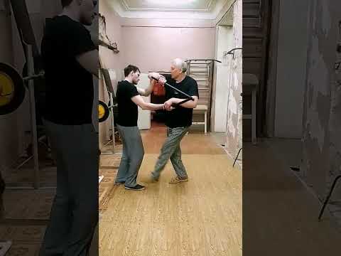 Палка на палку.Выход на удушающий захват.Техники Комбат кали.Самара ...
