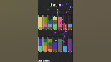 Water sort puzzle level 131 #shorts
