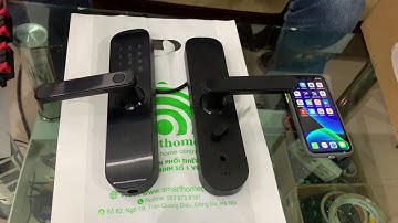 Khóa cửa thông minh kết nối Smartphone,Tích hợp Vân Tay, Mã Pin, Chìa khóa Tuya SHP-DL7  (tuya.vn)