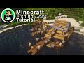 Minecraft fishing dock tutorial