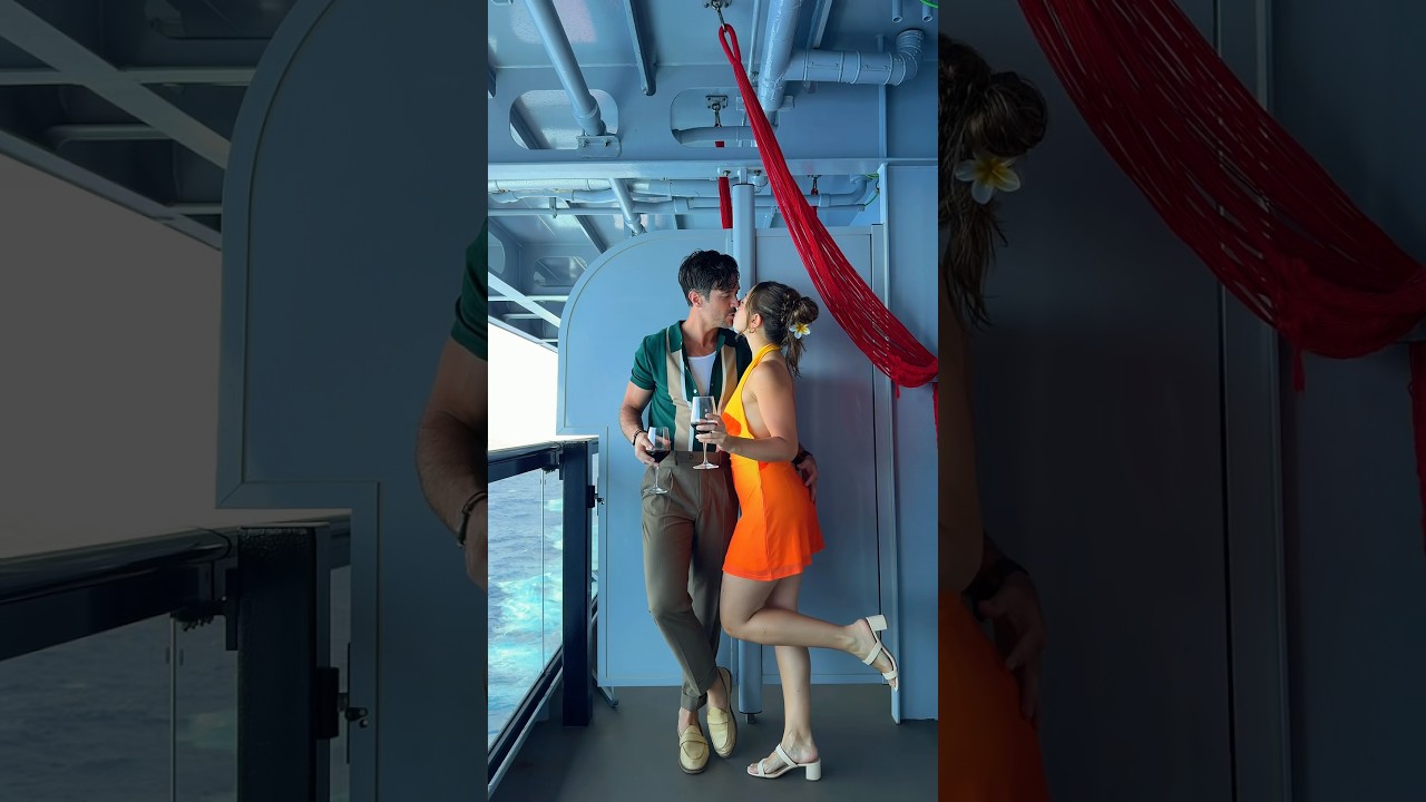What we wore on our virgin voyage cruise #ootd #fashion #couple
