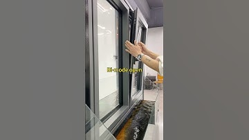 Drift Window.Super water tightness.Not occupy space.#china #window #door #factory #aluminium
