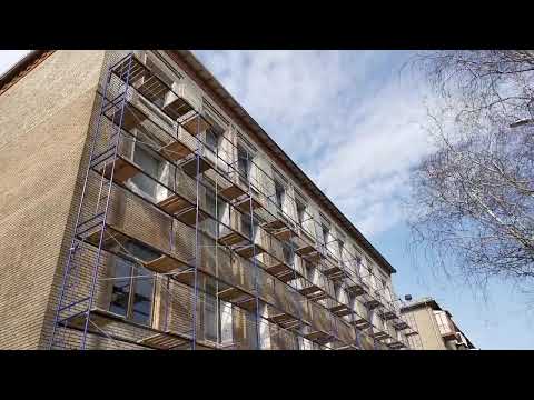 Строительные леса рамные фасадные