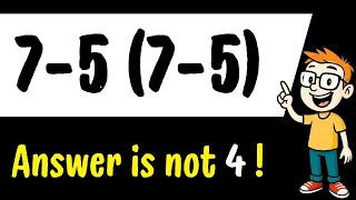 Quick Math Solution 7575  Pemdas Practice