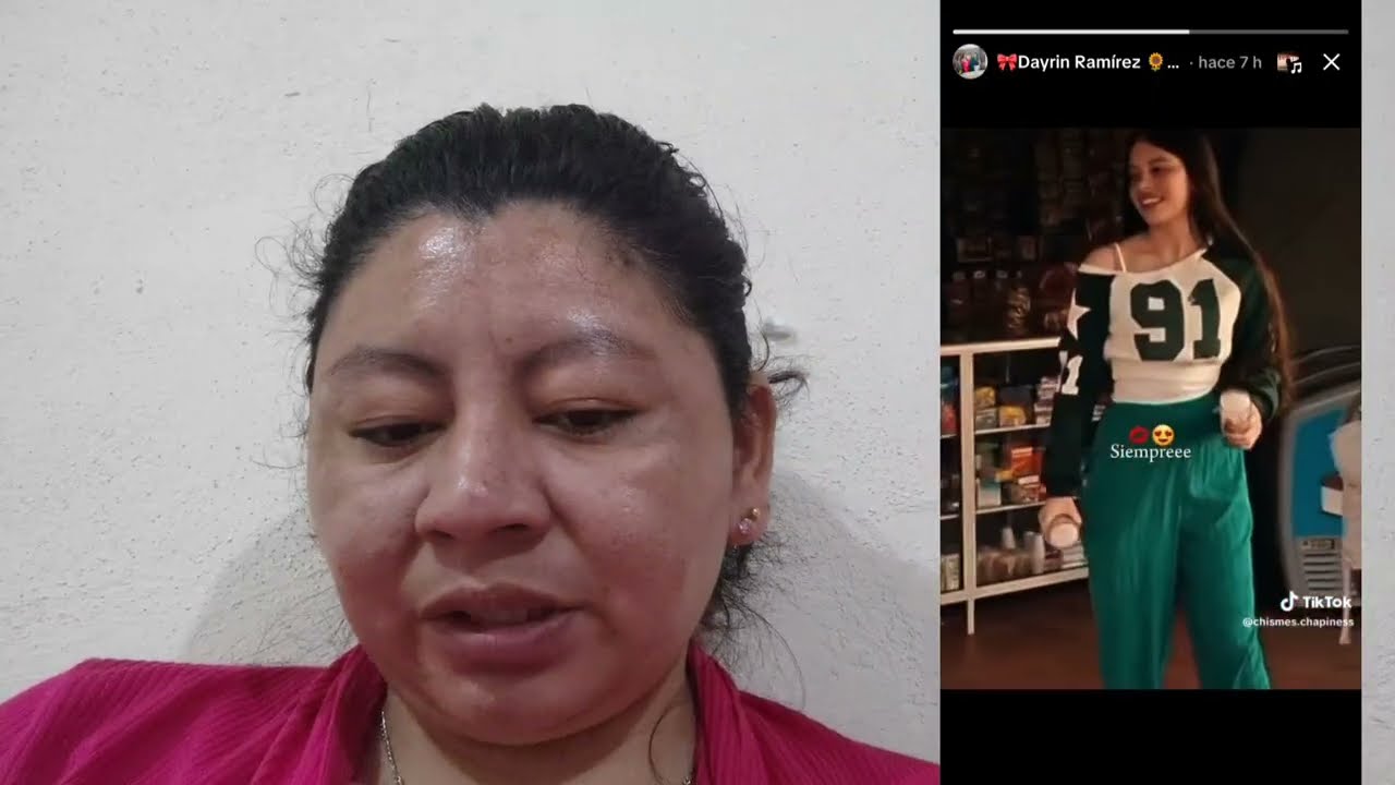 LUCHI TAPANDO BOCAS CON SU PRESENCIA SIN DESIR NINGUNA PALABRA SOLO MOSTRANDO SU BELLEZA Y FELICIDAD