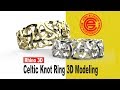 Celtic Knot Ring Jewelry CAD Design Tutorial in Rhino 3D #48 (2018)