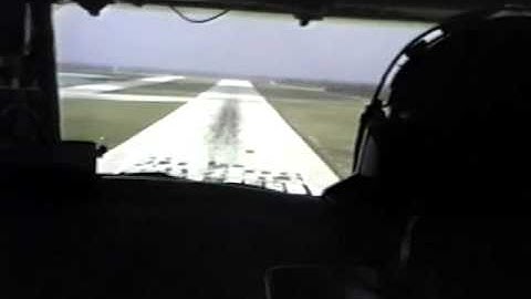 KC-135 Wake Island Landing
