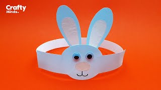 Easy Easter Bunny Headband Craft | DIY Bunny Easter Headband | Crafty Minds