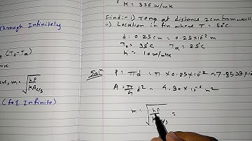 Numerical on infinite type fins || Jedhe Online Class||