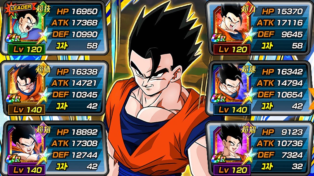 ULTIMATE GOHAN ONLY TEAM SHOWCASE! Dragon Ball Z Dokkan Battle YouTube