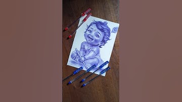 Little Krishna drawing 😍#shorts #art #drawing #kirshna