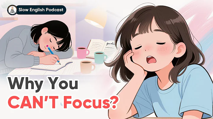 Why You Can’t Focus? | Slow English Conversation (B1–C1) | The Cozy English