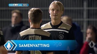 Samenvatting TOTO KNVB Beker: HVV Te Werve - Ajax (26/9/2018)