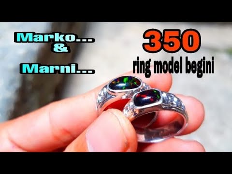 Cara Membuat Batu Akik Black Opal palsu   DR 5454 K. 
