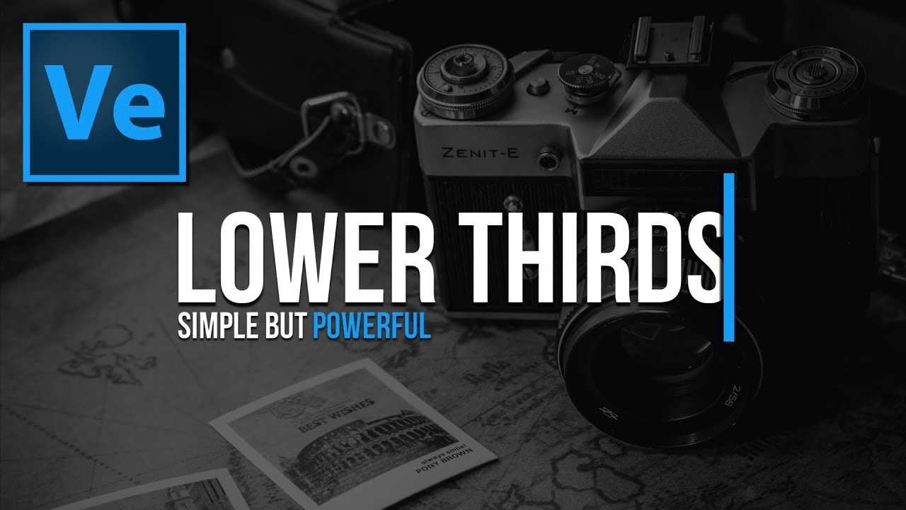 Create This SIMPLE But POWERFUL Lower Third Title! Sony Vegas Tutorial -  YouTube