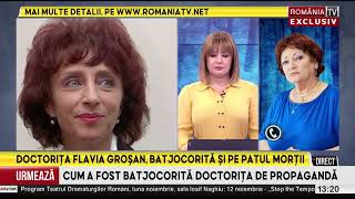 Doctorita Flavia Grosan A Murit Batjocorita Si Pe Patul Mortii