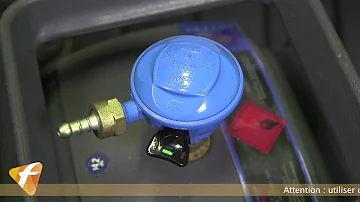 Comment ouvrir une bouteille de gaz butane cube ?