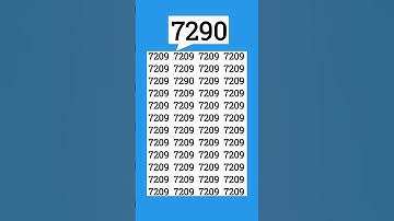 Logically point out the odd 7290 #fyp #shorts #eymath