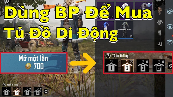 Hướng dẫn mua đồ trong pubg mobile năm 2024