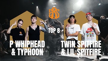 P Whiphead & Typhoon vs Twin Spitfire & Lil Spitfire | Buckstreet Top 8 | EBS 2025