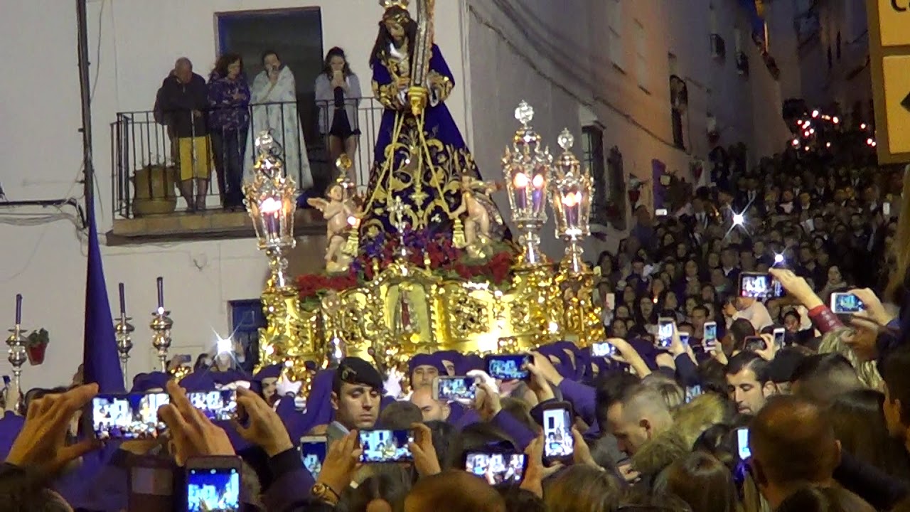 Entrada a la Plaza Baja - Jueves Santo Álora 2018 - Señor de las Torres