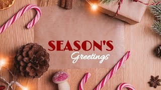 Happy Holidays Video Template (Editable)