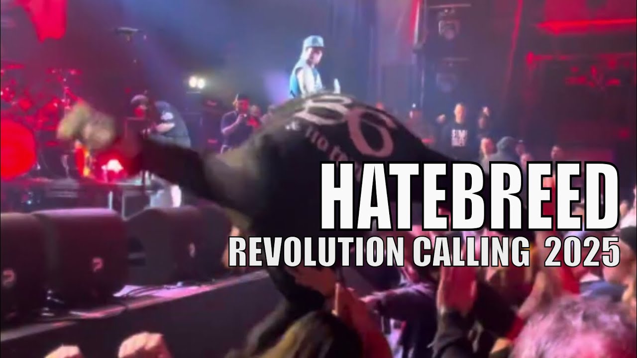 Hatebreed – Концерт на Revolution Calling 2025, часть 2 | Легенды хардкор-металкора