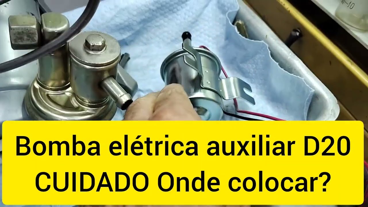 D20 Maxion ONDE INSTALAR BOMBA ELÉTRICA AUXILIAR